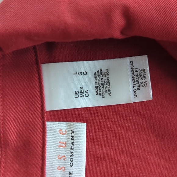 Vintage First Issue Liz Claiborne Cotton Jacket Large - Picture 9 of 12